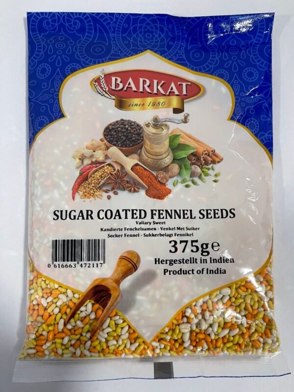 Sugar Coated Fennel Seeds 375g