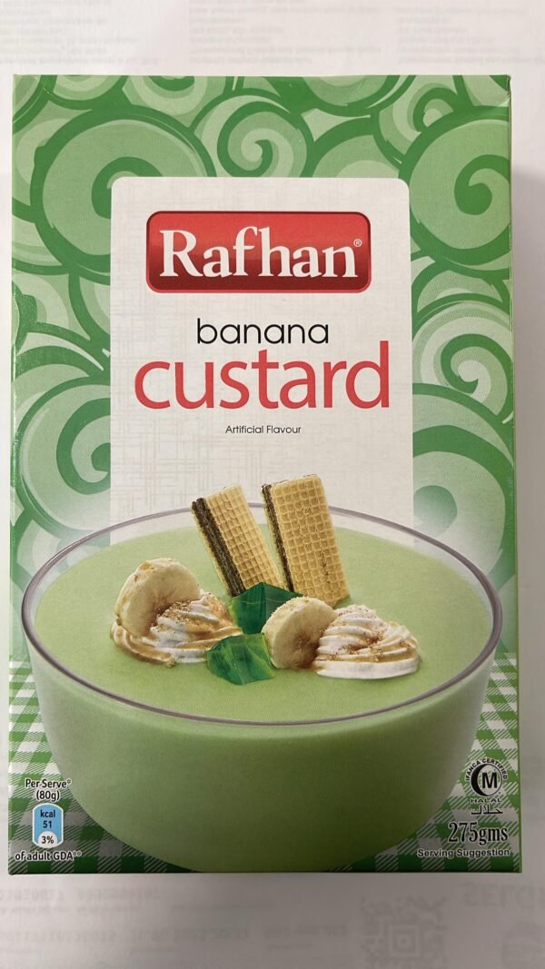 Rafhan Banana Custard 275g