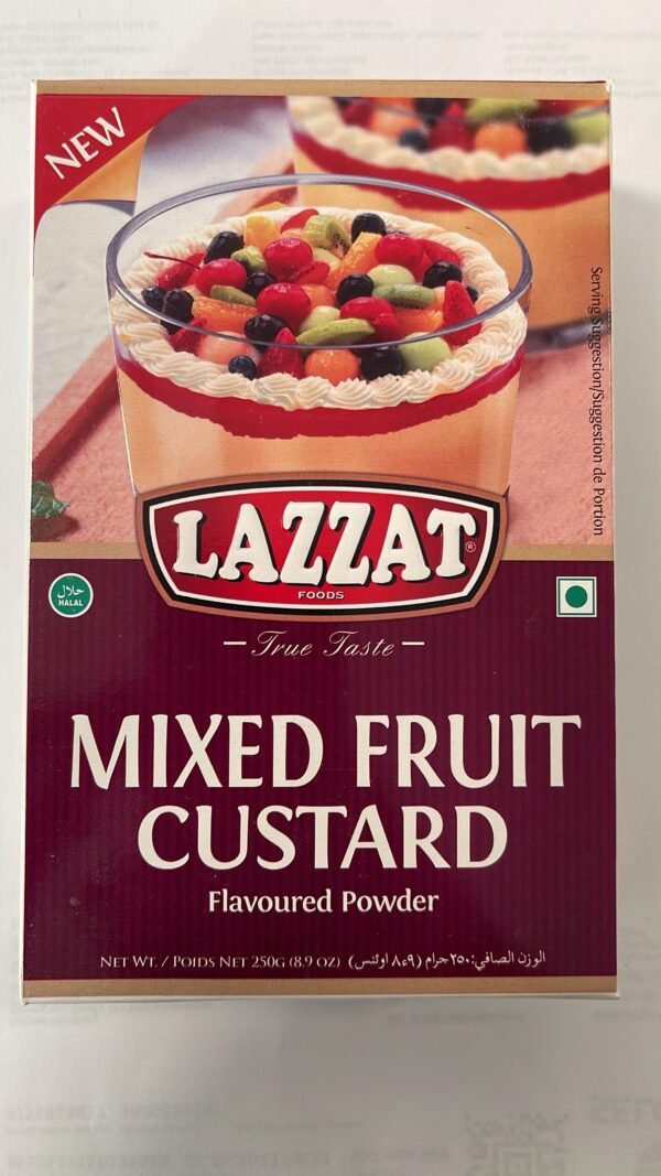 Lazzat Mix Fruit Custard 250g