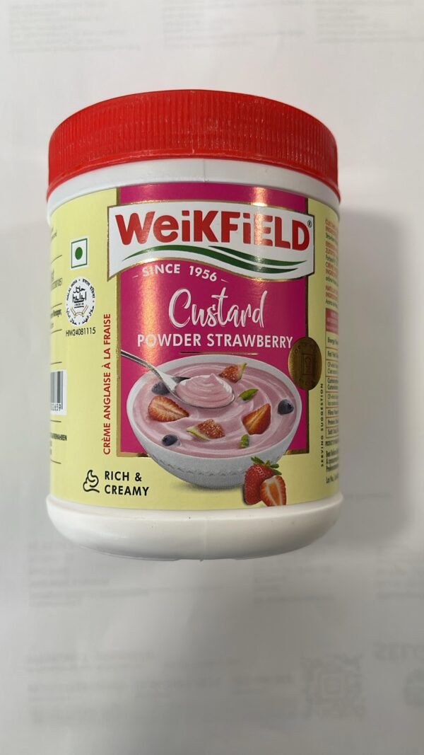Weikfield Strawberry Custard Powder