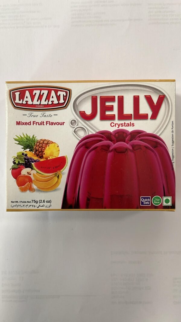 Lazzat Jelly Mix Fruit 75g