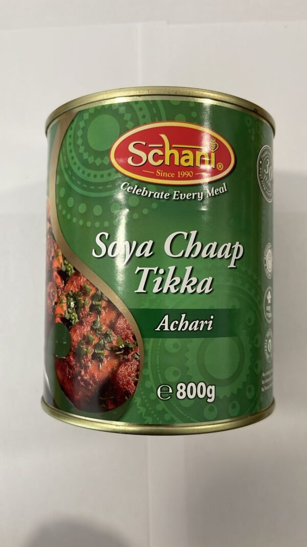 Soya Chaap Tikka Achari 800g Schani